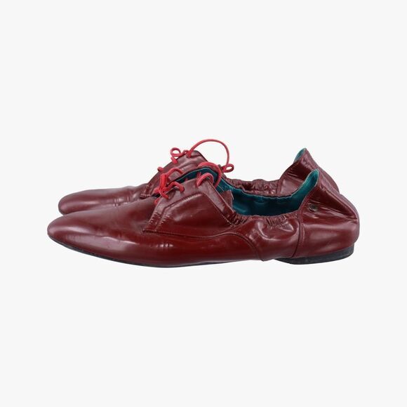 Hermes Shoes - Hermes Oxford Red Patent